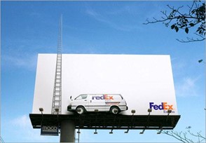 Billboard ngoài trời của FedEx