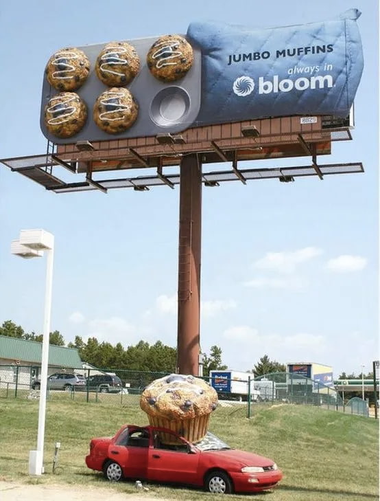 Quảng cáo Billboard độc đáo - Bloom