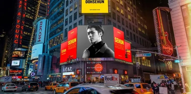 Chi phí cho Quảng cáo billboard ở Times Square