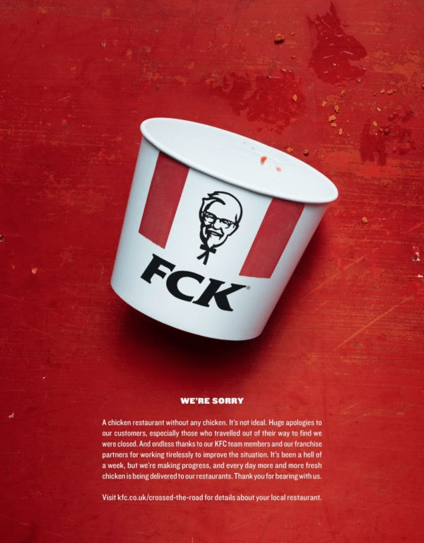 Lời xin lỗi của KFC