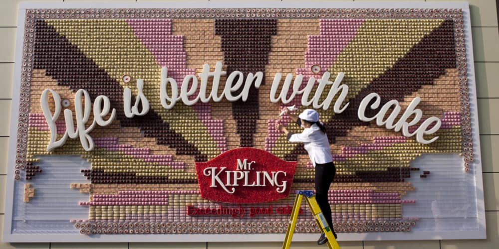Quảng cáo bánh Mr Kipling