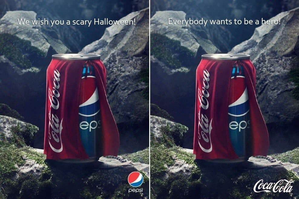Màn “cà khịa” qua lại hài hước giữa 2 ông lớn Coca Cola và Pepsi