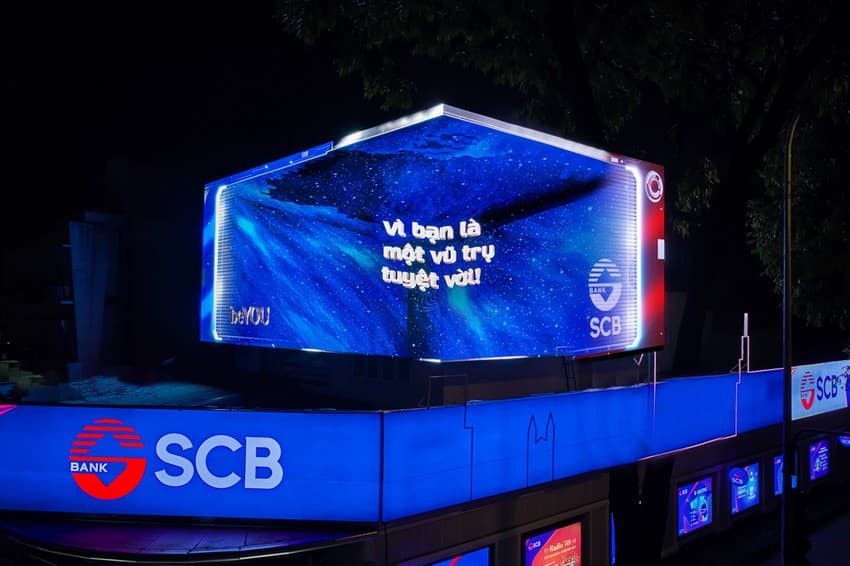 Quảng cáo màn hình LED của SCB