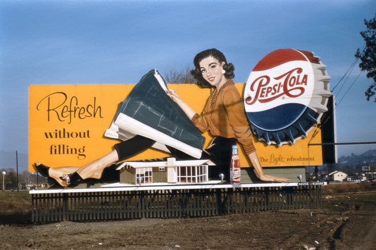 Quảng cáo Billboard lâu đời của Pepsi