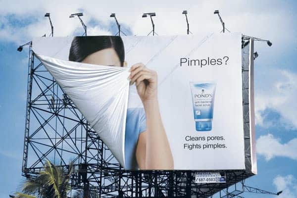 Biển quảng cáo Pond's For Pimple 